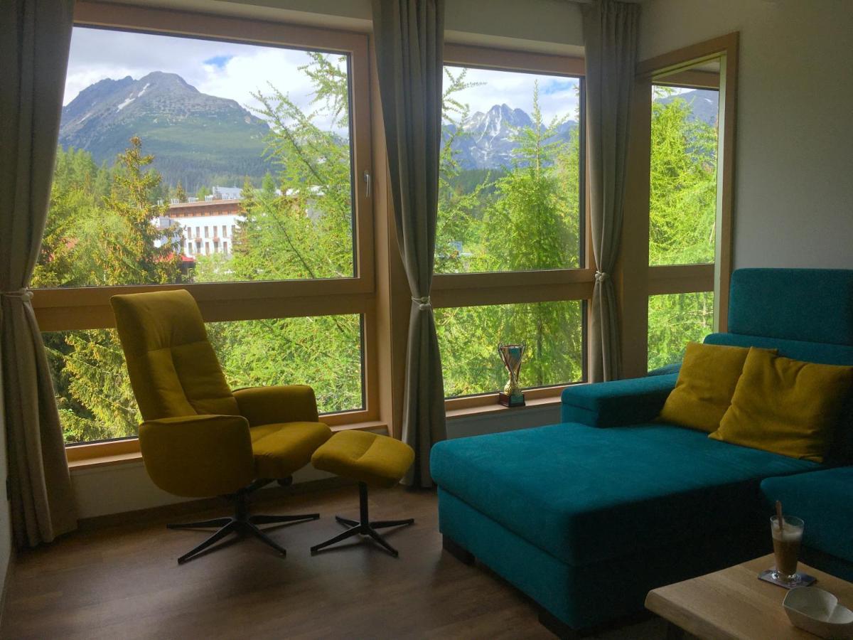 Apartman S Vyhladom Na Stity Ovruc 312 Strbske Pleso Bagian luar foto