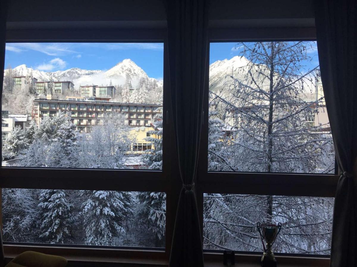 Apartman S Vyhladom Na Stity Ovruc 312 Strbske Pleso Bagian luar foto