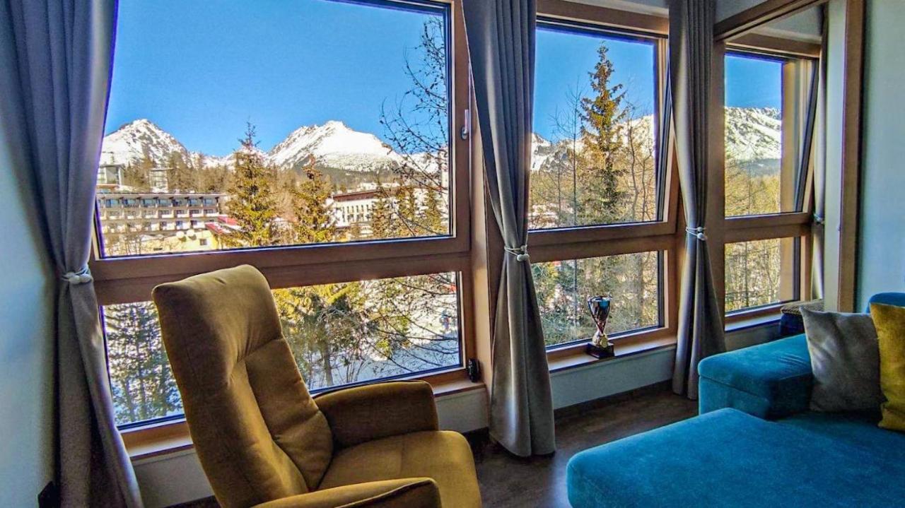 Apartman S Vyhladom Na Stity Ovruc 312 Strbske Pleso Bagian luar foto